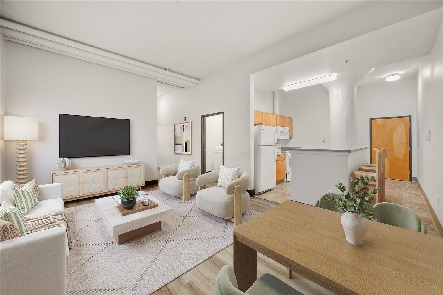 Staged Living Room